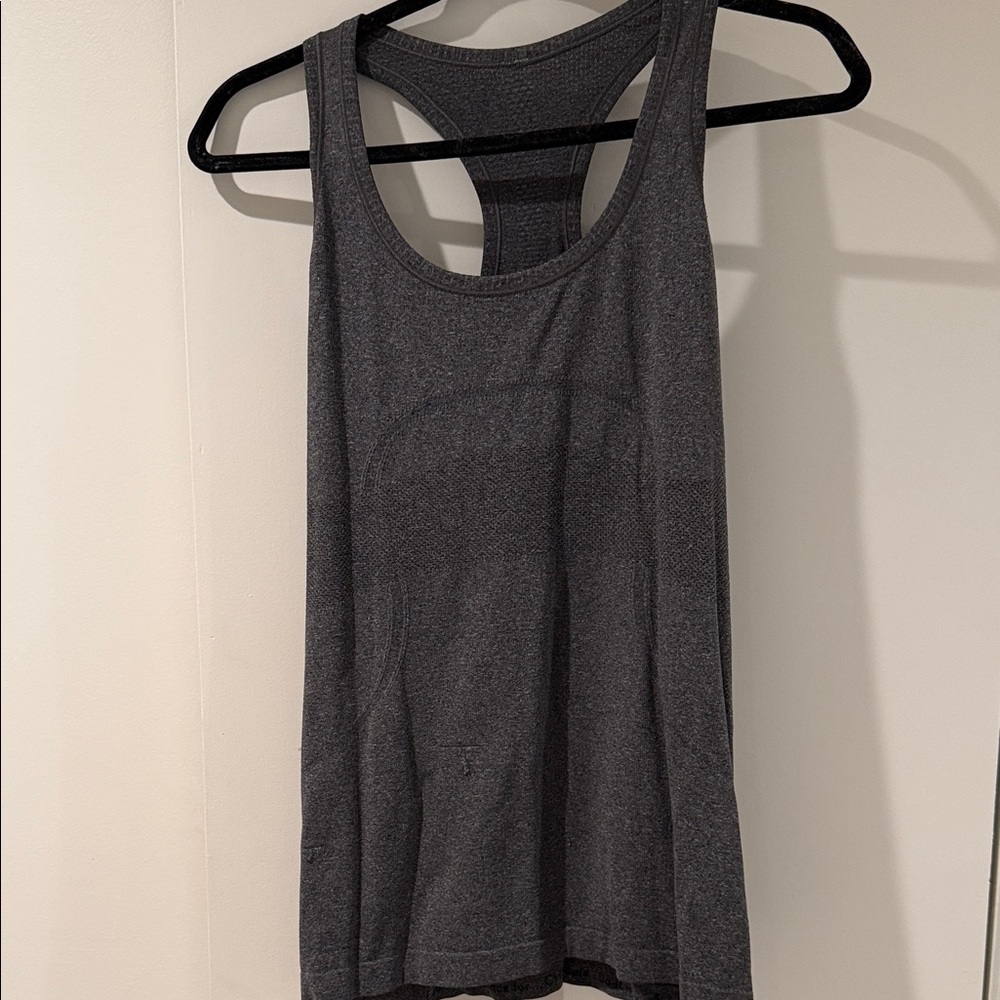 Lululemon Athletica Dark Gray Tank Top